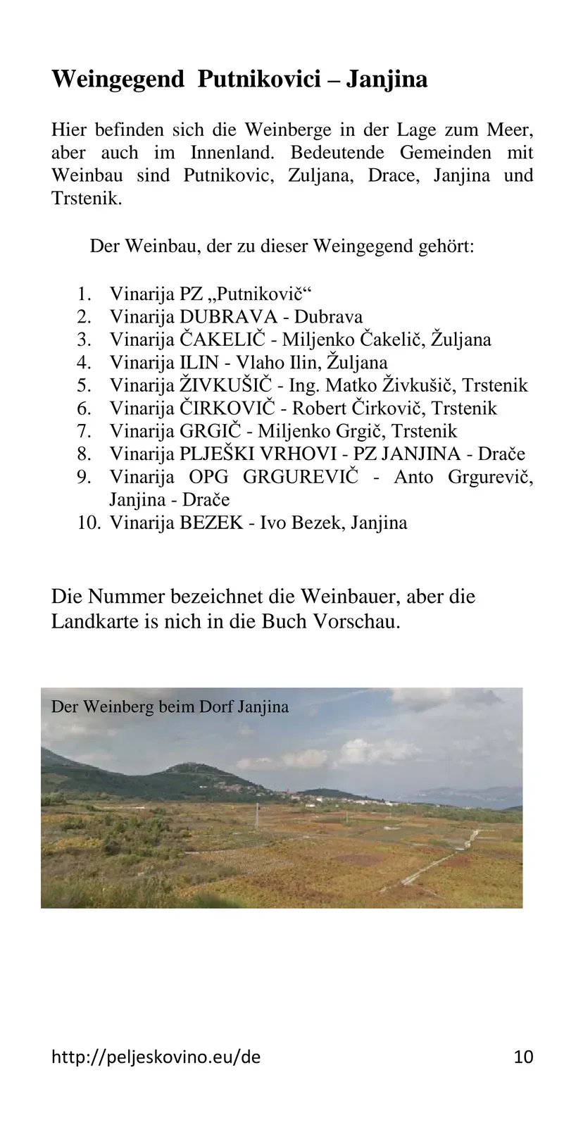 Seite 10: Janjina