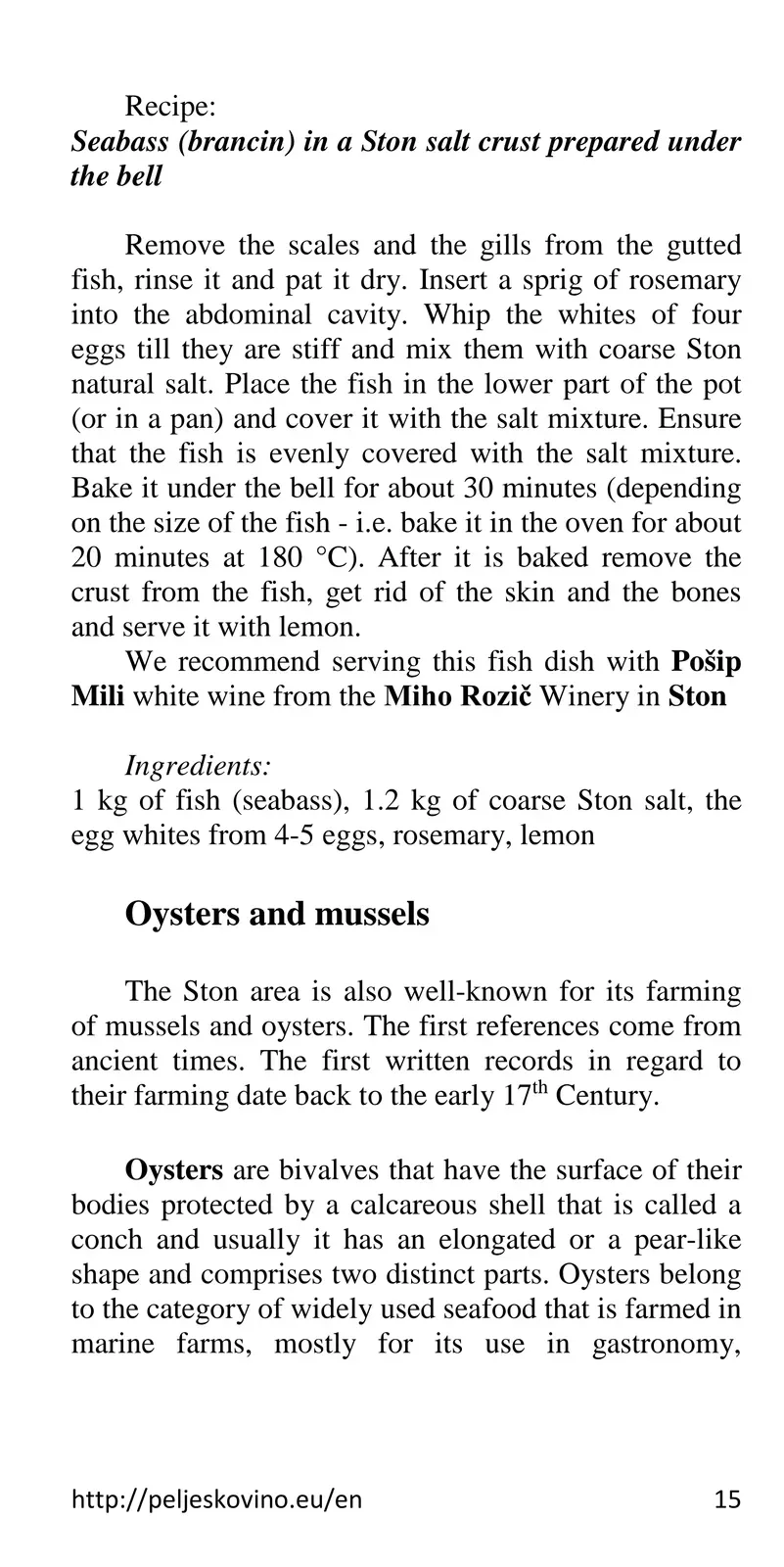 Page 15: Recipe
