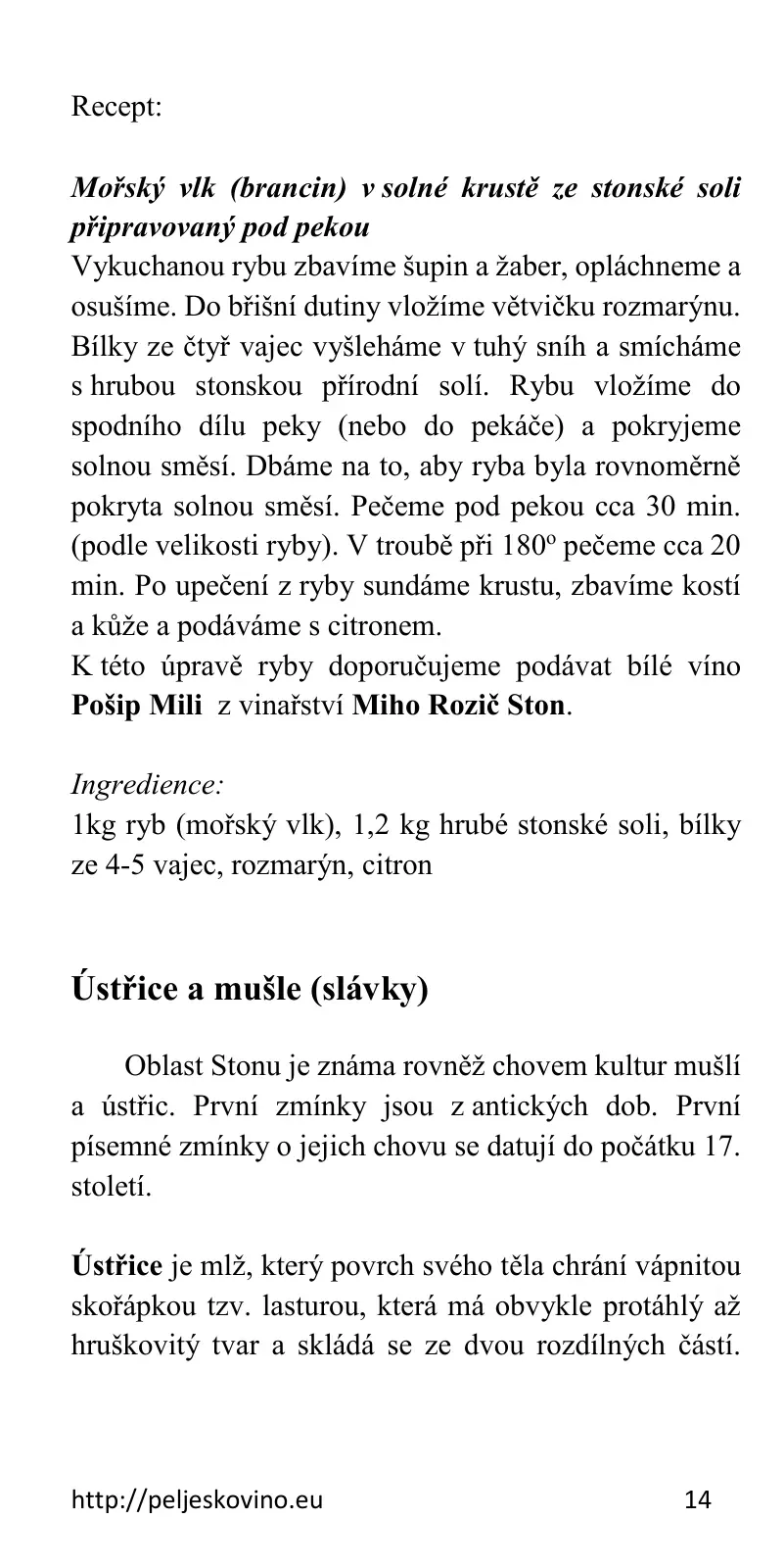 Strana 14: Recept